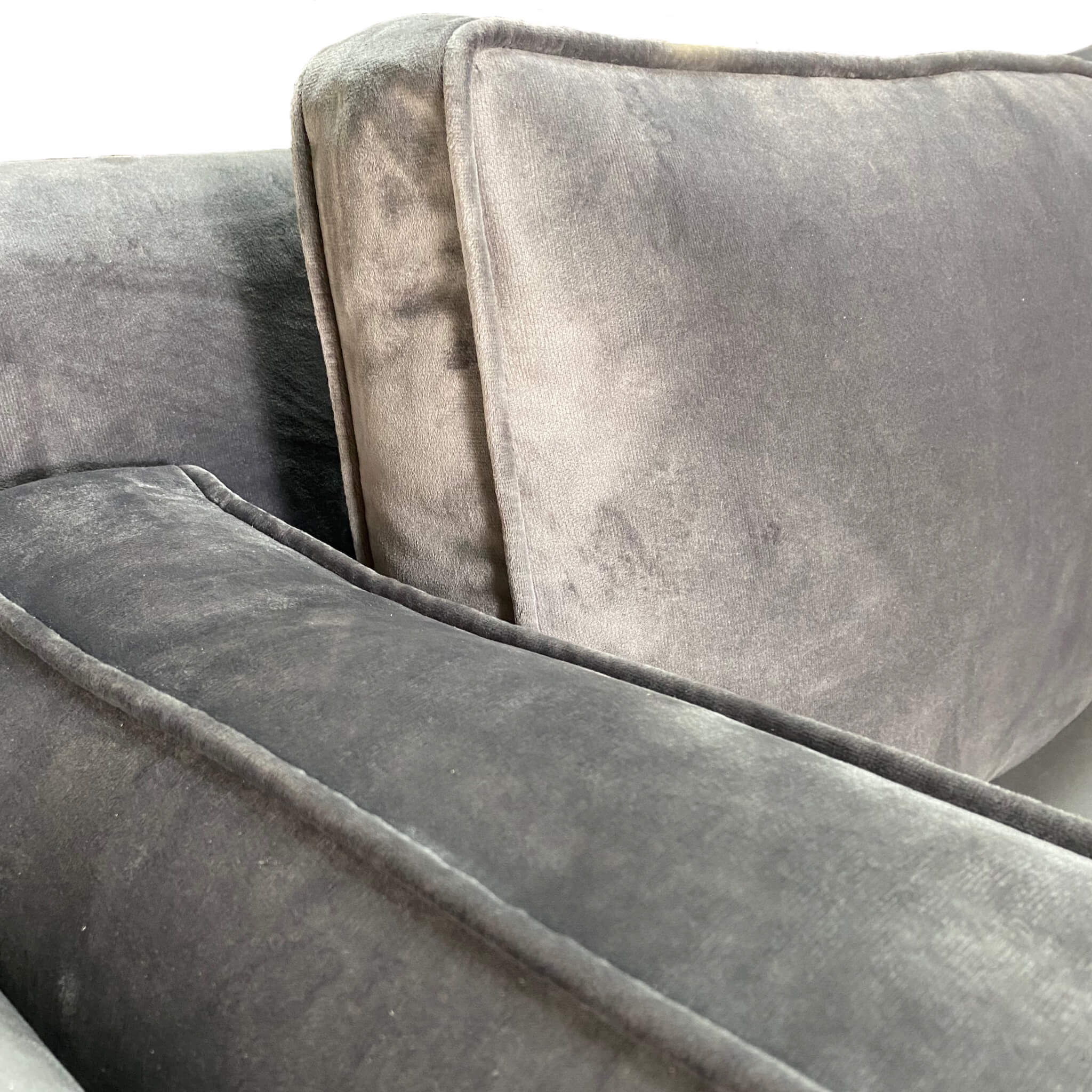 Allison L Shape Sofa with Chaise – Modern Compact Corner Couch